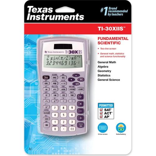  [아마존베스트]Texas Instruments TI-30X IIS 2-Line Scientific Calculator, Lavender