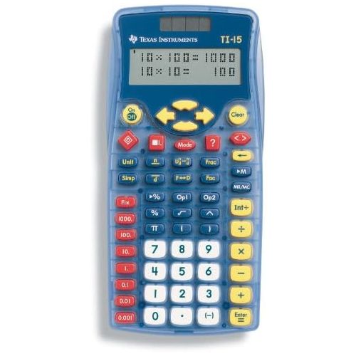  [아마존베스트]Texas Instruments TI-15 Explorer Elementary Calculator