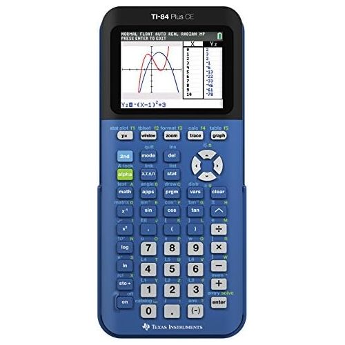  [아마존베스트]Texas Instruments TI-84 Plus CE Blueberry Graphing Calculator