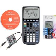 [아마존베스트]Texas Instruments TI 83 Plus Graphing Calculator, with Guerrilla Military Grade Screen Protector Set, Certified Reconditioned