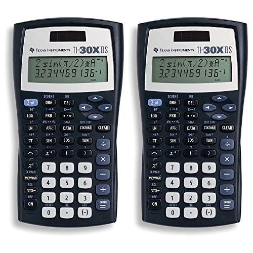  [아마존베스트]Texas Instruments TI-30X IIS Scientific Calculator, 10-Digit LCD, Sold as 2 Each