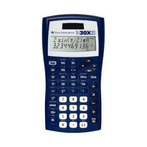  [아마존베스트]Texas Instruments TI-30X IIS 2-Line Scientific Calculator, Dark Blue