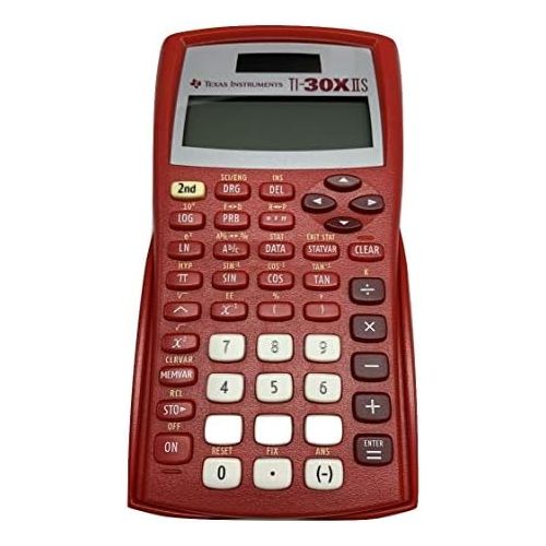 [아마존베스트]Texas Instruments TI-30X IIS Solar Scientific Calculator Solar Red
