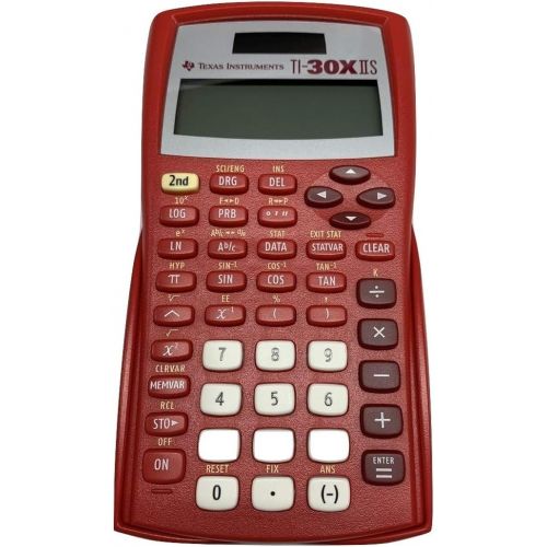  [아마존베스트]Texas Instruments TI-30X IIS Solar Scientific Calculator Solar Red