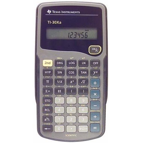  [아마존베스트]Texas Instruments Ti-30Xa Scientific Calculator, 10-Digit Lcd, Case of 2