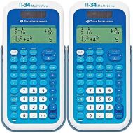 [아마존베스트]Texas Instruments TI-34 MultiView Scientific Calculator 2-Pack