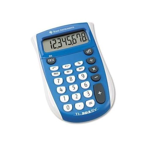  [아마존베스트]Texas Instruments TI-503SV Pocket Calculator, 8-Digit LCD, Total 12 EA, Sold as 1 Carton