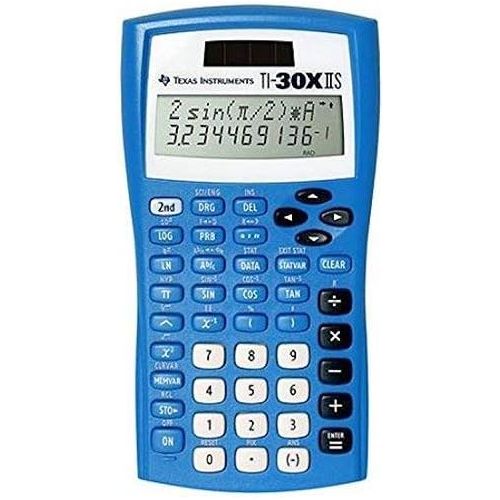  [아마존베스트]Back To School Texas Instruments Fundamental TI-30X IIS, 2-Line Scientific Calculator Supply Kit, Essential Classroom Teaching & Advance Training Resource Tool for Math Science Alg