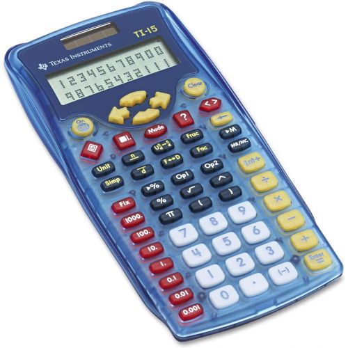  [아마존베스트]TEXTI15 - Texas Instruments TI-15 Explorer Elementary Calculator