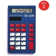 [아마존베스트]Texas Instruments TI-108 Solar Power Calculator/Teacher’s Kit (Pack of 2, Set of 10 in Each Pack)