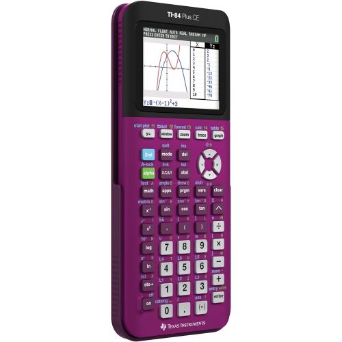  [아마존베스트]Texas Instruments TI-84 Plus CE Plum Graphing Calculator