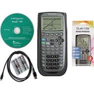 [아마존베스트]Texas Instruments TI 89 Titanium Graphing Calculator with Guerrilla Military Grade Screen Protector Set, Certified Reconditioned