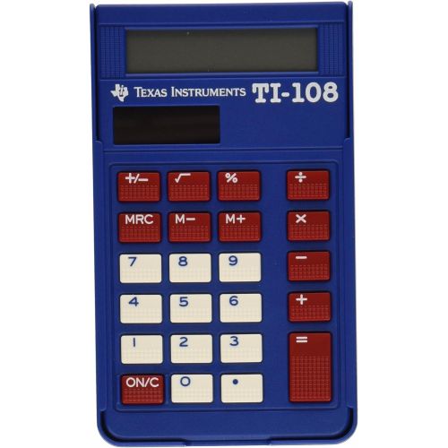  [아마존베스트]Texas Instruments TI-108 Solar Power Calculator/Teacher’s Kit (set of 10)