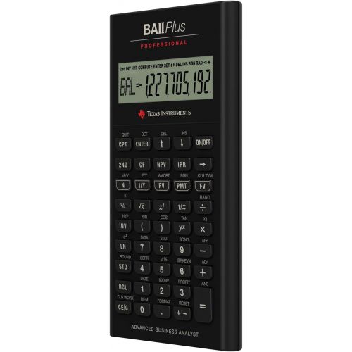  Texas Instruments BA II Plus Professional Financial Calculator