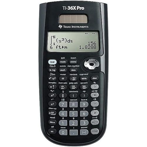  Texas Instruments TI36XPRO TI-36X Pro Scientific Calculator, 16-Digit LCD