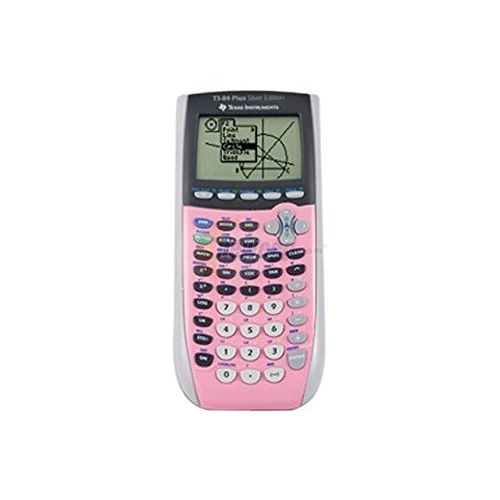  Texas Instruments TI-84 Plus Silver Edition Graphing Calculator (Pink)(PACKING MAY VARY)