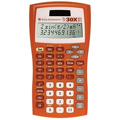  Texas Instruments 30XIIS Scientific/Math Calculator - Orange