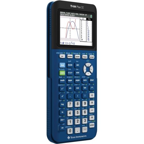  Texas Instruments TI- 84 Plus CE Denim Graphing Calculator