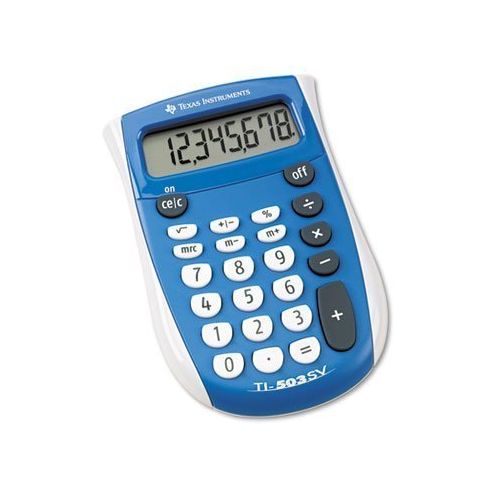  Texas Instruments TI-503SV Pocket Calculator, 8-Digit LCD, Total 12 EA, Sold as 1 Carton