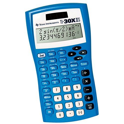  Texas Instruments TI-30XIIS? Scientific Calculator, Blue