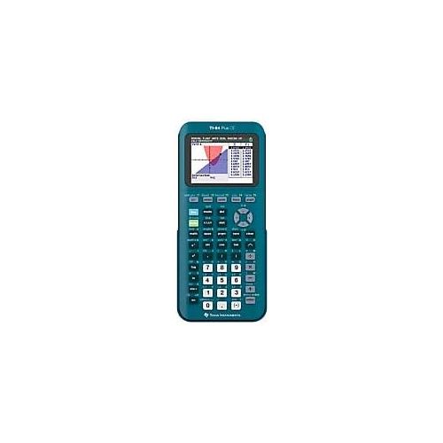  Texas Instruments TI-84 Plus CE Handheld Graphing Calculator, Teal, 84PLCE/TBL/1L1/AS