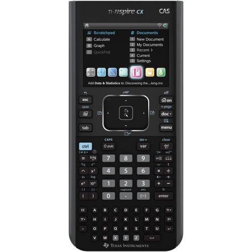  Texas Instruments Nspire CX CAS Graphing Calculator