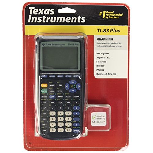  Texas Instruments TI-83 Plus Graphing Calculator, Standard