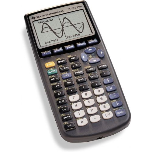  Texas Instruments TI-83 Plus Graphing Calculator, Standard