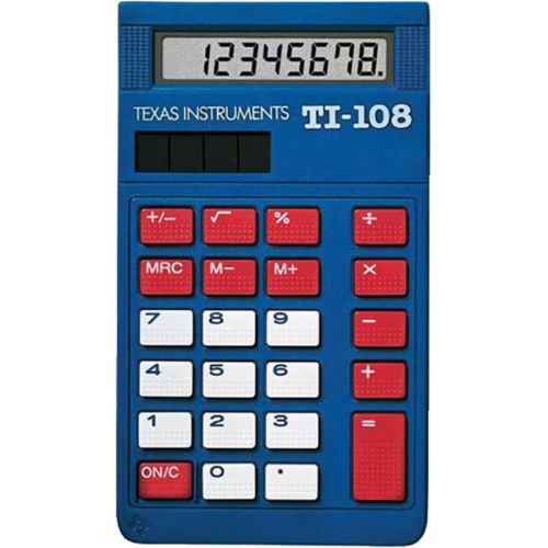  Texas Instruments TI-108 Elementary Calculator