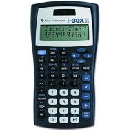 Texas Instruments TI-30X IIS 2-Line Scientific Calculator, Black with Blue Accents