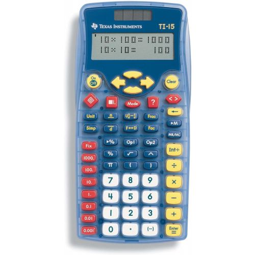  [아마존베스트]Texas Instruments TI-15 Explorer Elementary Calculator