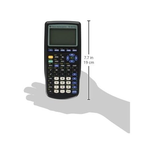  [아마존베스트]Texas Instruments TI83PLUS TI-83Plus Programmable Graphing Calculator, 10-Digit LCD