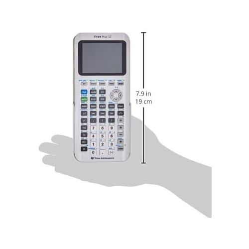  [아마존베스트]Texas Instruments TI-84 Plus CE Color Graphing Calculator, Bright White