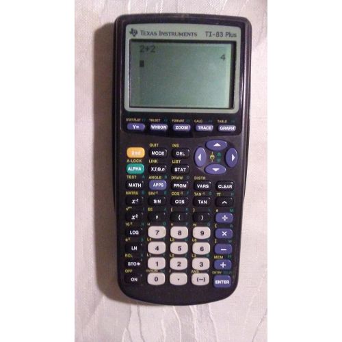  [아마존베스트]Texas Instruments TI-83 Plus Programmable Graphing Calculator (Packaging and Colors May Vary)