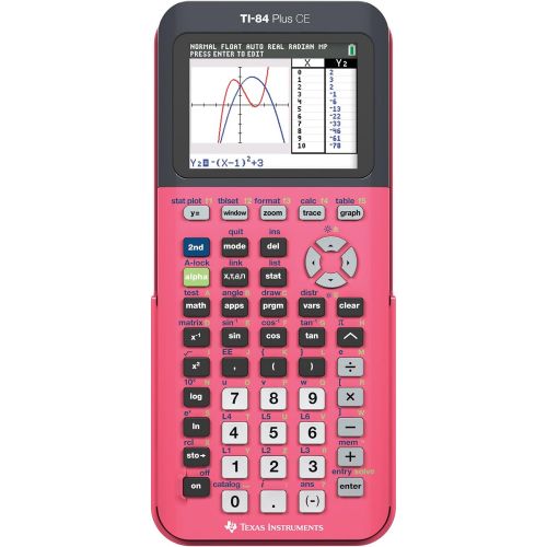  [아마존베스트]Texas Instruments ti-84 Plus Ce Color Graphing Calculator, Coral