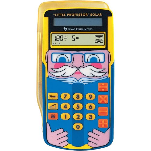  [아마존베스트]Texas Instruments LPROFSOLAR Little Professor Solar Calculator