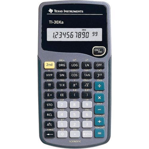  Texas Instruments TI30XA TI-30Xa Scientific Calculator, 10-Digit LCD