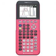 Texas Instruments TI 84 Plus CE Graphing Calculator, Coral