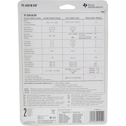  Texas Instruments TI 5018 Desktop Calculator