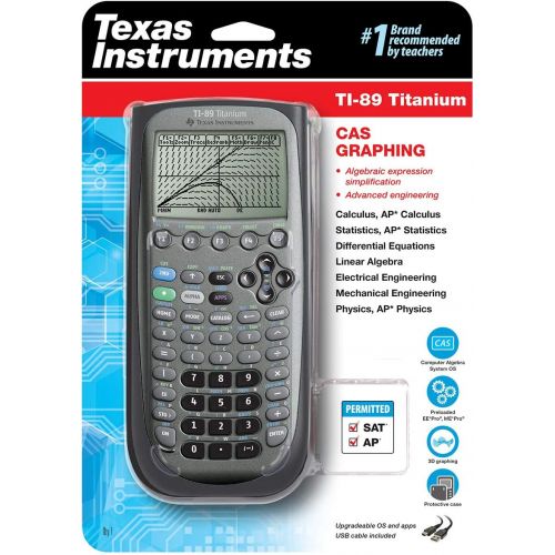 Texas Instruments TI 89 Titanium Graphing Calculator (packaging may differ)