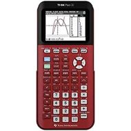 Texas Instruments TI 84 Plus CE Color Graphing Calculator, Red