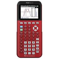 Texas Instruments TI 84 Plus CE Radical Red Graphing Calculator