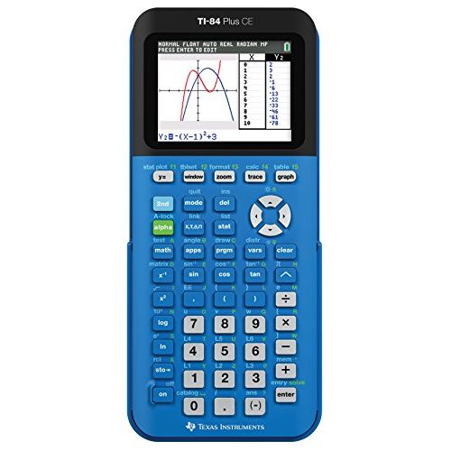  Texas Instruments TI 84 Plus CE Lightning Graphing Calculator