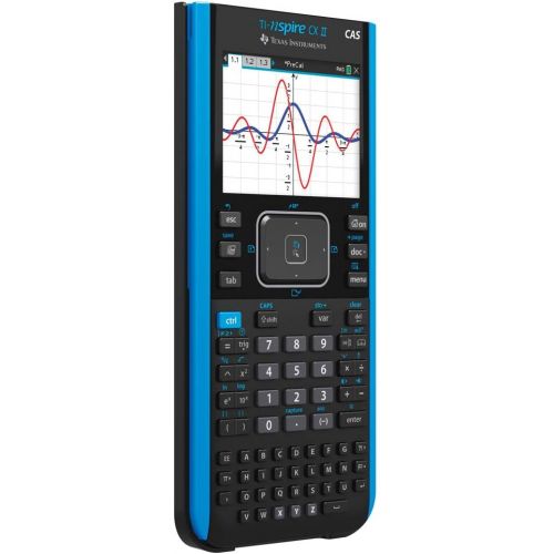  Texas Instruments TI Nspire CX II CAS Color Graphing Calculator with Student Software (PC/Mac)