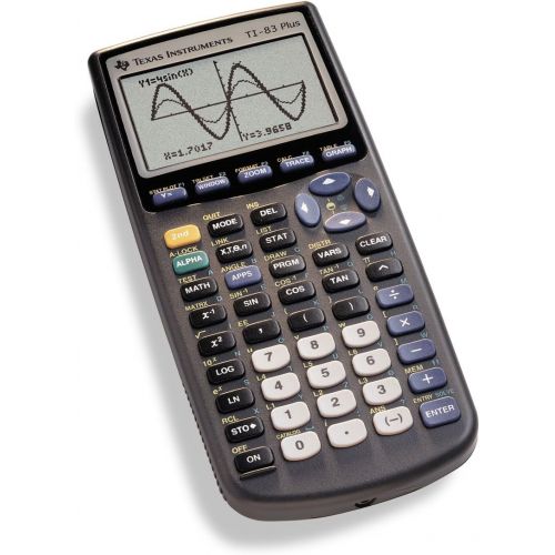  Texas Instruments TI 83 Plus Graphing Calculator