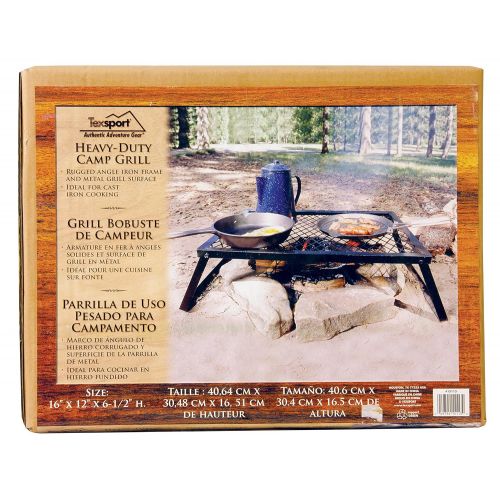  Texsport Heavy Duty Over Fire Camp Grill