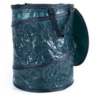 Texsport Collapsible Utility Bin with Lid, Waste Bin, Trash Can