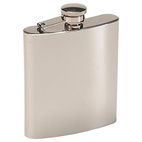  [아마존베스트]Texsport Stainless Steel Tailgater Hip Flask 8oz