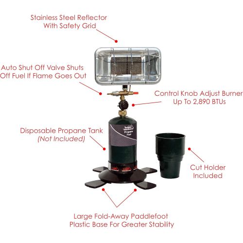  [아마존베스트]Texsport Sportsmate Portable Propane Heater