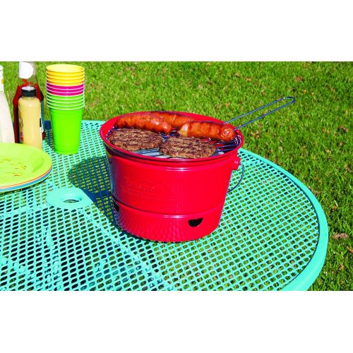  Texsport Portable Barbecue BBQ Bucket Grill